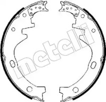 Комлект тормозных накладок METELLI 53-0274