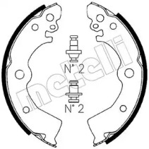 Комлект тормозных накладок METELLI 53-0281