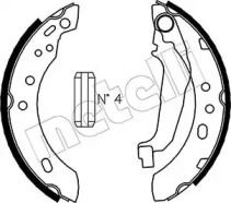 Комлект тормозных накладок METELLI 53-0284