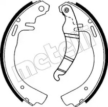 Комлект тормозных накладок METELLI 53-0300