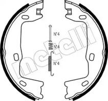 Комплект тормозных колодок, стояночная тормозная система METELLI 53-0302K