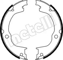 Комлект тормозных накладок METELLI 53-0317