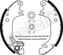 Комлект тормозных накладок METELLI 53-0320Y