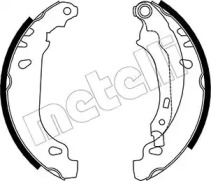 Комлект тормозных накладок METELLI 53-0328