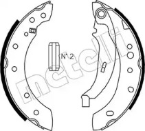 Комлект тормозных накладок METELLI 53-0332