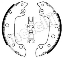 Комлект тормозных накладок METELLI 53-0340