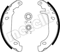 Комлект тормозных накладок METELLI 53-0345