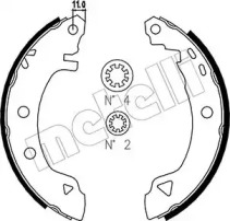 Комлект тормозных накладок METELLI 53-0346