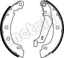 Комплект тормозных колодок METELLI 53-0353Y