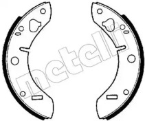 Комлект тормозных накладок METELLI 53-0377