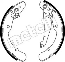 Комлект тормозных накладок METELLI 53-0379