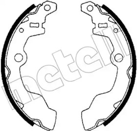 Комплект тормозных колодок METELLI 53-0380