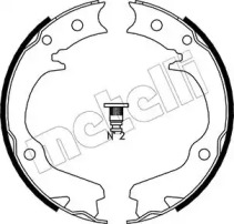 Комлект тормозных накладок METELLI 53-0386