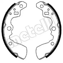 Комлект тормозных накладок METELLI 53-0398