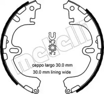 Комлект тормозных накладок METELLI 53-0433
