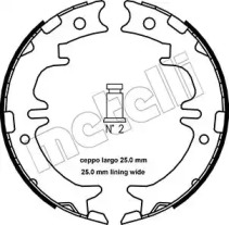 Комлект тормозных накладок METELLI 53-0439