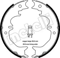 Комлект тормозных накладок METELLI 53-0441