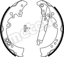 Комлект тормозных накладок METELLI 53-0445