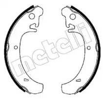 Комлект тормозных накладок METELLI 53-0456