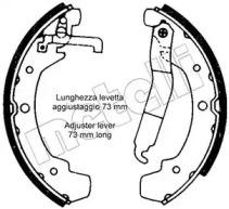 Комлект тормозных накладок METELLI 53-0466