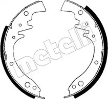 Комлект тормозных накладок METELLI 53-0474