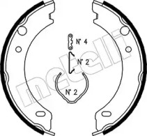 Комплект тормозных колодок, стояночная тормозная система METELLI 53-0477K