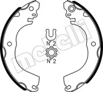 Комлект тормозных накладок METELLI 53-0509