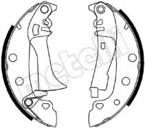 Комлект тормозных накладок METELLI 53-0555