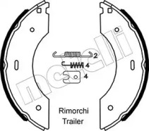 Комлект тормозных накладок METELLI 53-0597