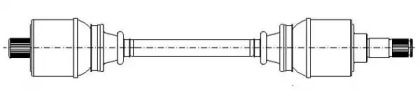 Вал METELLI 17-0092