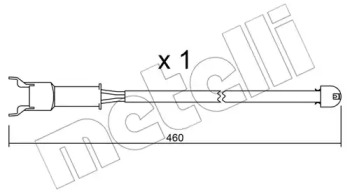 Контакт METELLI SU.088