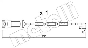 Контакт METELLI SU.091
