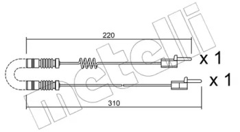Контакт METELLI SU.171K