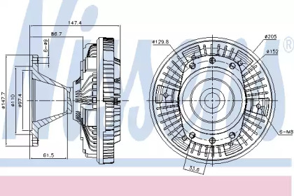  NISSENS 86034