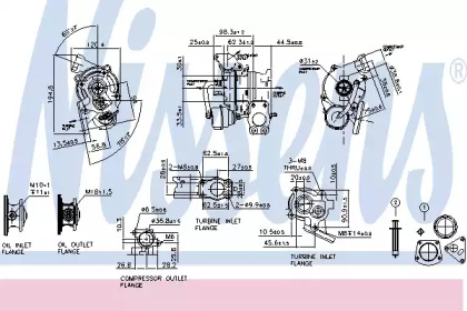 Компрессор NISSENS 93132