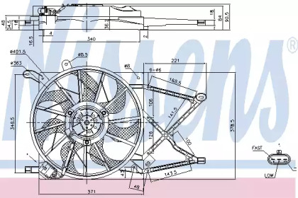  NISSENS 85154