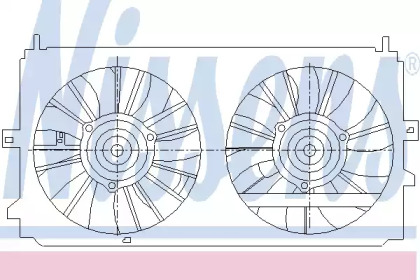 Вентилятор NISSENS 85400