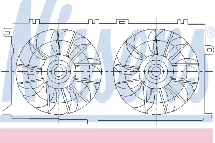 Вентилятор NISSENS 85465