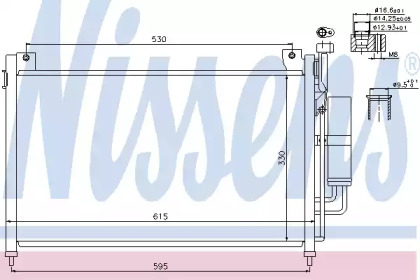 Конденсатор NISSENS 940033