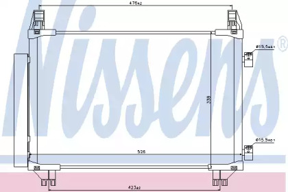 Конденсатор NISSENS 940050