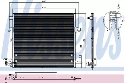 Конденсатор NISSENS 940066