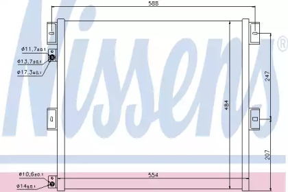 Конденсатор NISSENS 940075