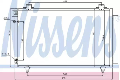 Конденсатор NISSENS 940081