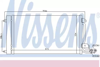 Конденсатор NISSENS 940093