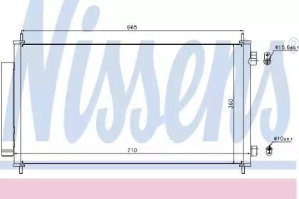 Конденсатор NISSENS 940163