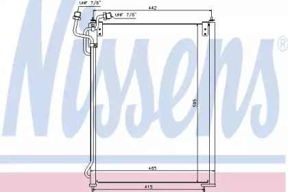 Конденсатор NISSENS 940180