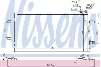 Конденсатор, кондиционер NISSENS 940255