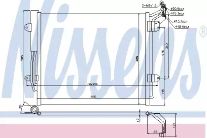 Конденсатор NISSENS 940256