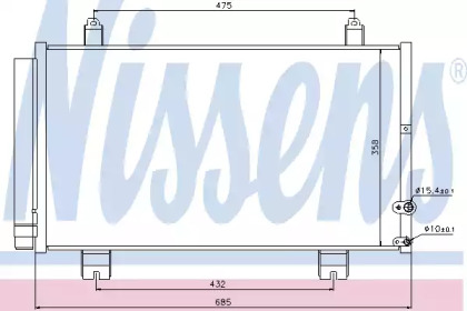 Конденсатор NISSENS 940261