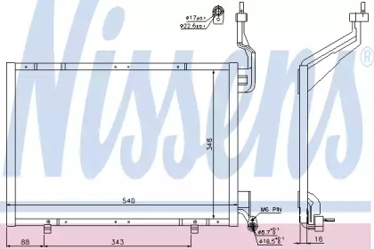 Конденсатор NISSENS 940287